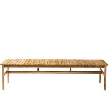 M10 Sammen - 3-Sitzer Gartenbank Teak massiv
