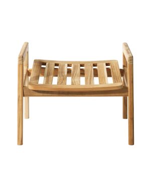 M7 Sammen - Fussbank Hocker Teak massiv