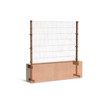 TRELLIS aus Cortenstahl