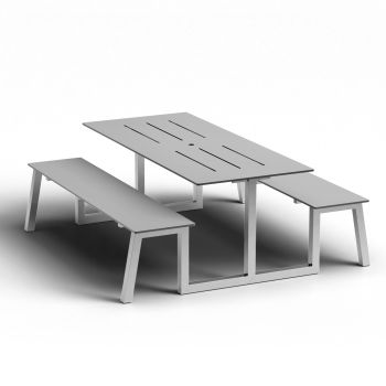 Mondrian Sitzbank - Tischbreite 80 cm