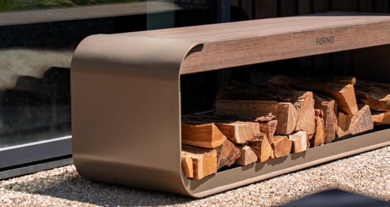 Neue Design Sitzbank-Kaminholzregale] - ]