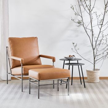 Lounge Sessel Seventy Large Brandy Edition