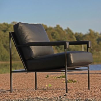 Lounge Sessel Seventy Five Black Edition