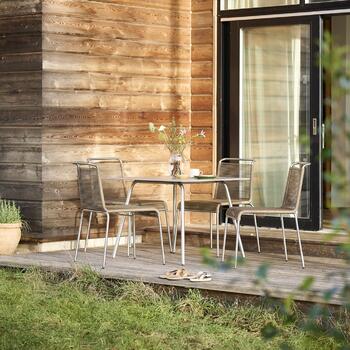 M21 Teglgård - Gartentisch rostfreier Stahl