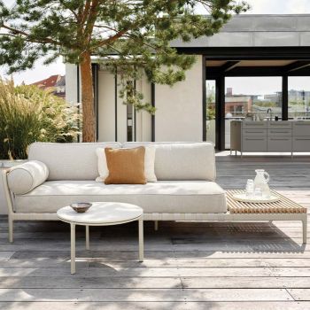 Outdoor Open-Air Sofa mit Tisch