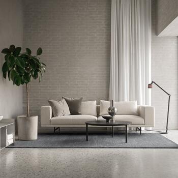 Loft Sofa Stoff Wavy Light grey