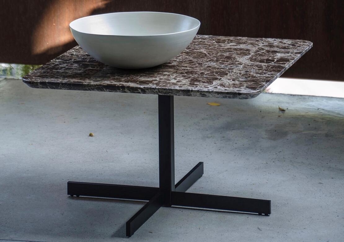 XO Iron Marmor quadratisch] - ]
