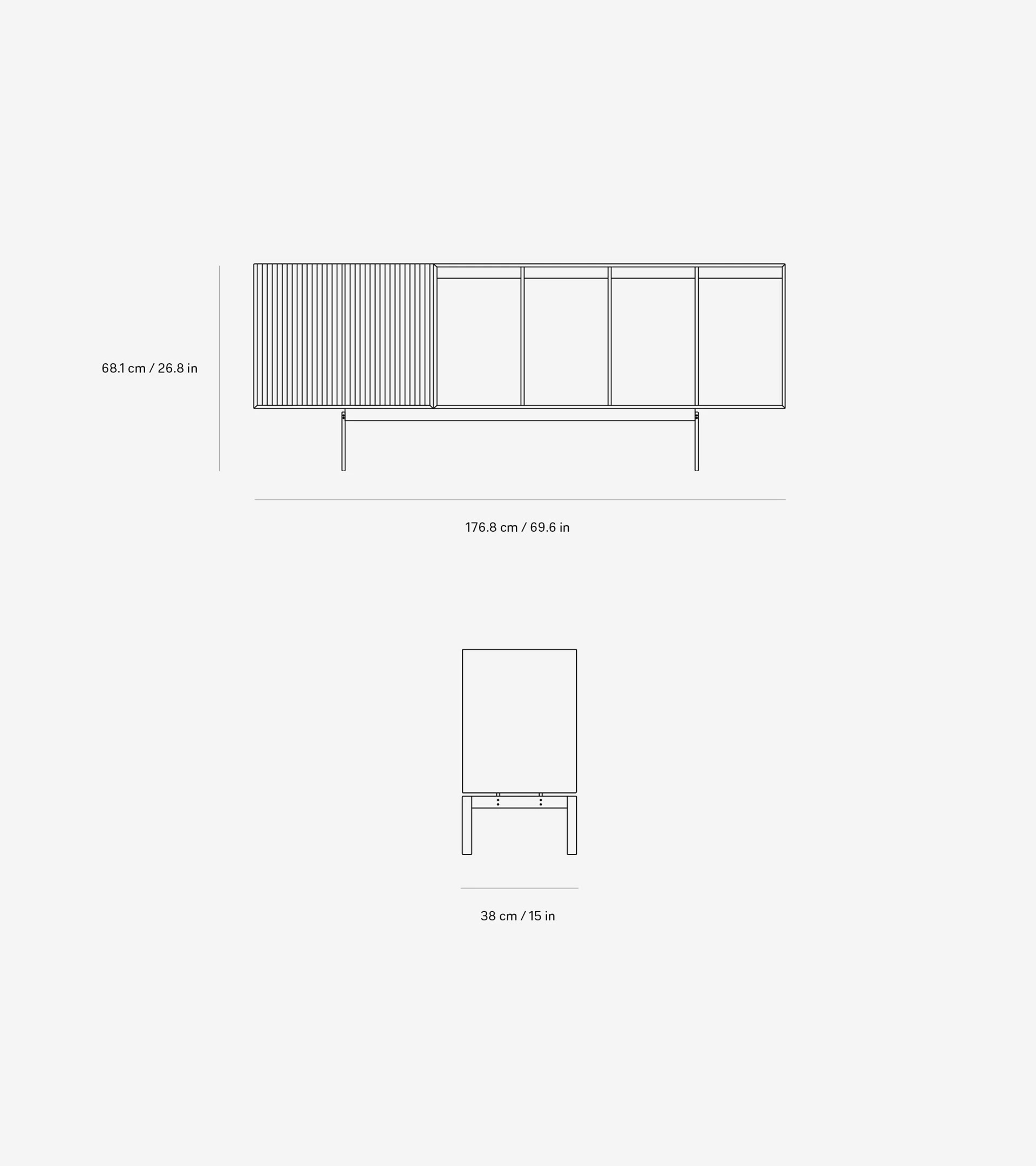 VIPP675 Chimney Sideboard