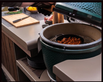Station Kamado Cooking Alu