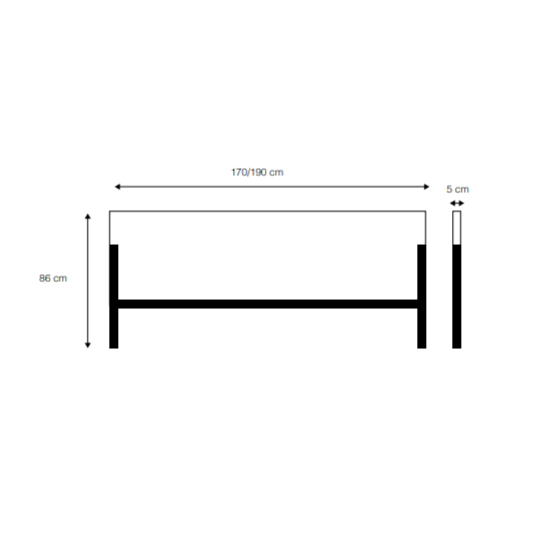 X-ONE Brass Bett